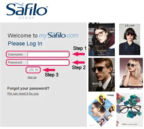 safilo and you login